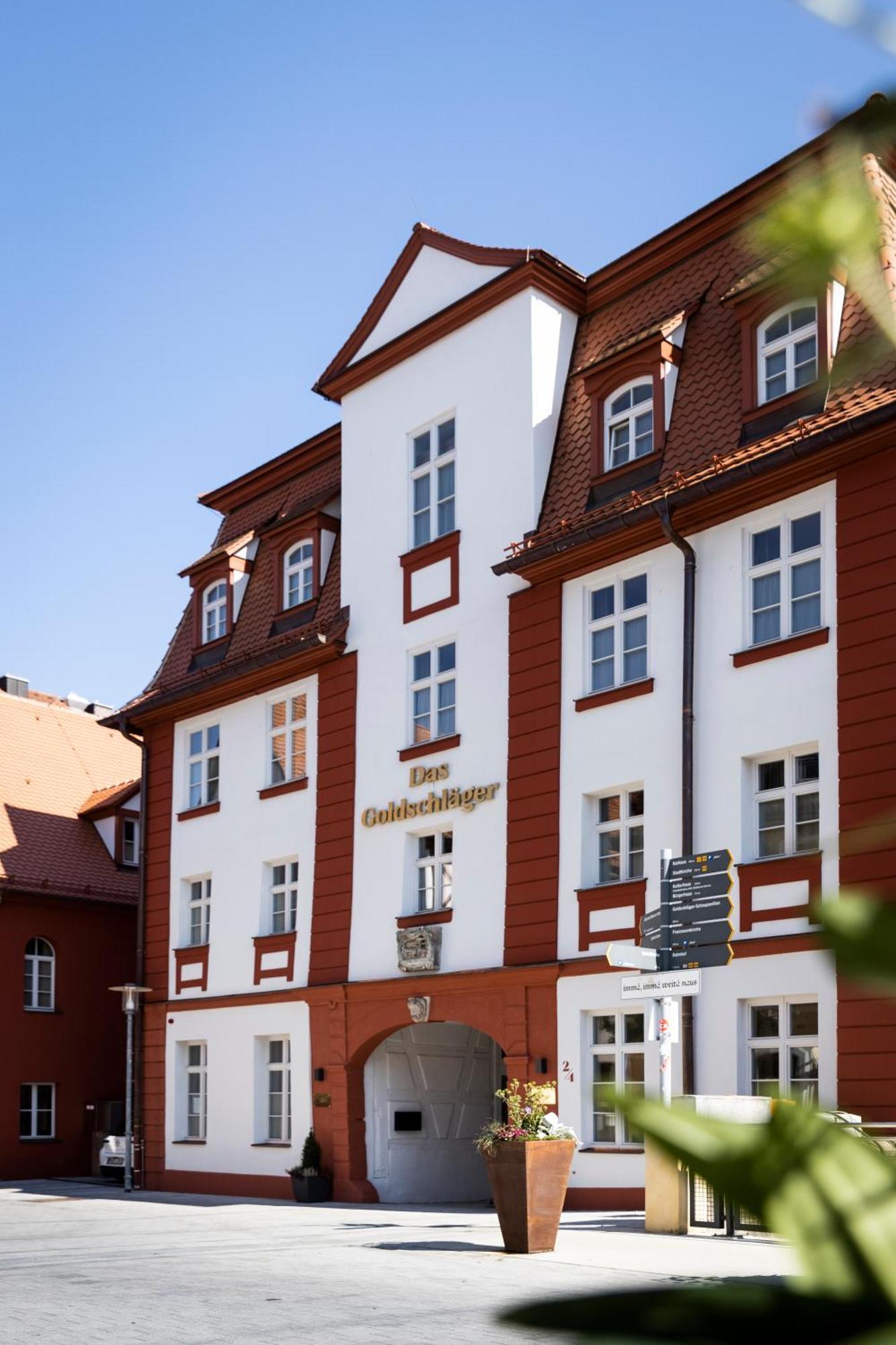 Das Goldschlaeger Boutique Hotel Schwabach Eksteriør bilde